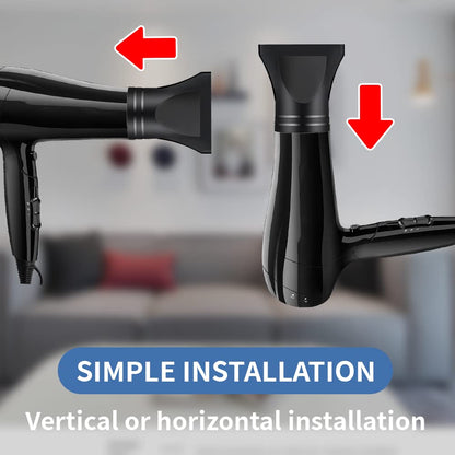 Side profile of high temperature resistant salon blow dryer attachment set