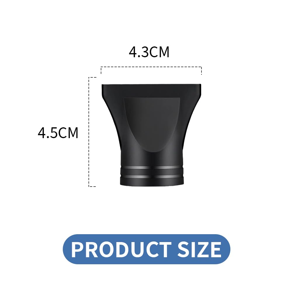 Lifestyle view of salon styling accessories including the concentrator nozzle