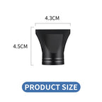 Lifestyle view of salon styling accessories including the concentrator nozzle