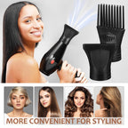 DOITOOL 2-piece plastic comb and concentrator set
