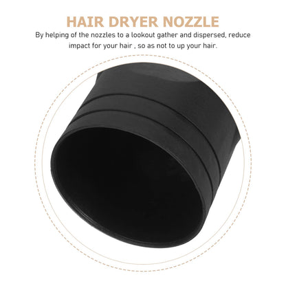EXCEART universal hair diffuser nozzle attachments displayed together to emphasize the dual pack value for curly hair styling