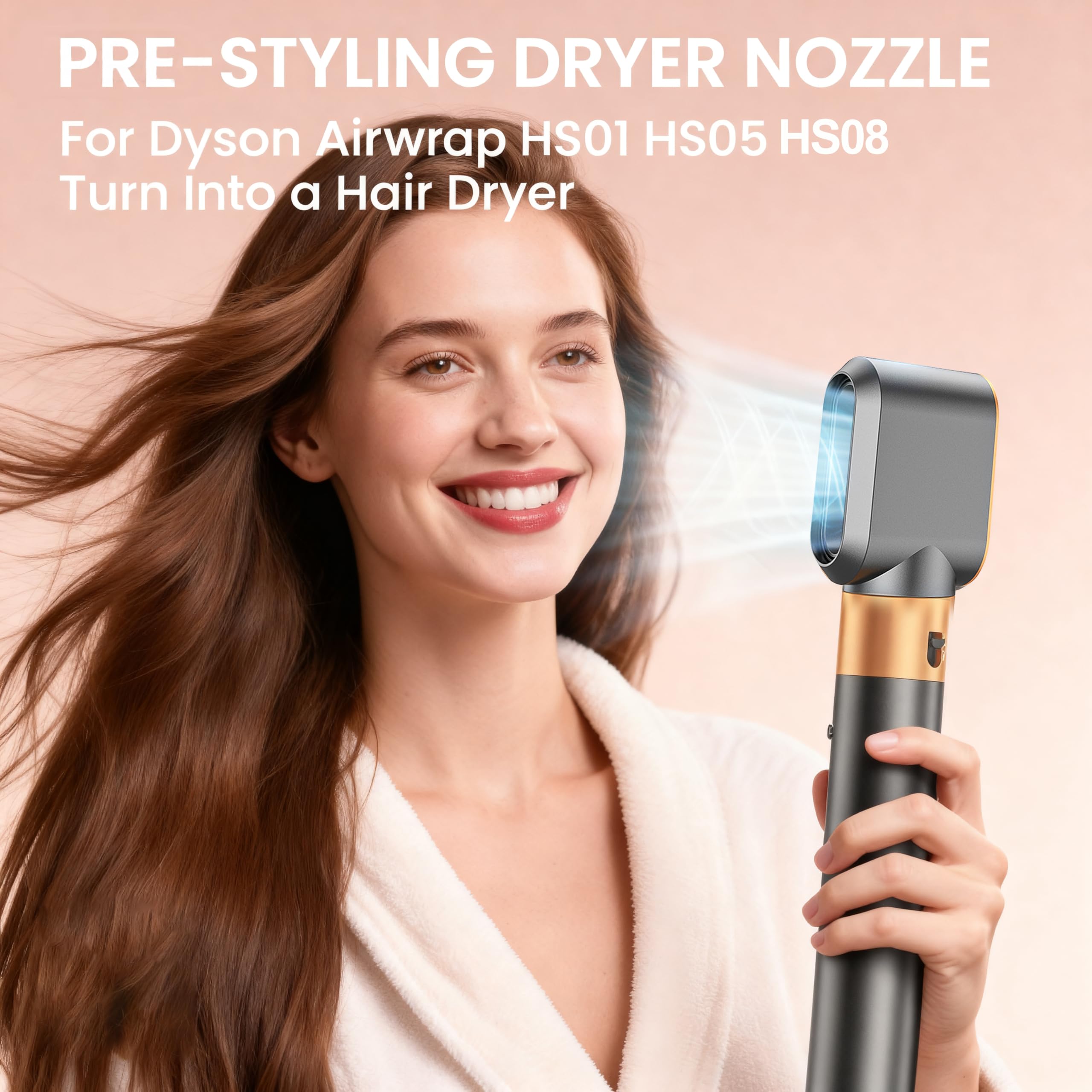 Nickel and copper replacement concentrator nozzle for multi-styler machines