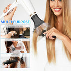 Callaron hair dryer nozzle attachment side profile in black plastic