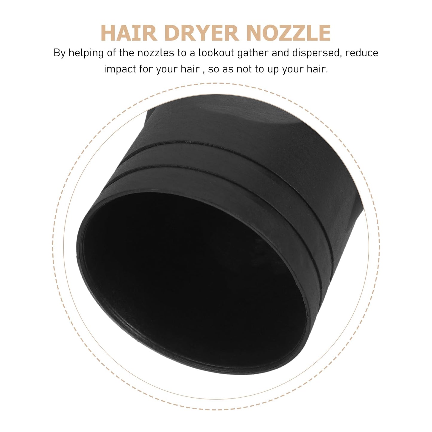 Honmeet salon quality lightweight blow dryer concentrator attachments