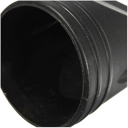 Heat resistant nylon blow dryer concentrator attachment in premium matte black