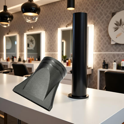 Professional hair dryer attachment designed for efficient salon blowouts and frizz control.