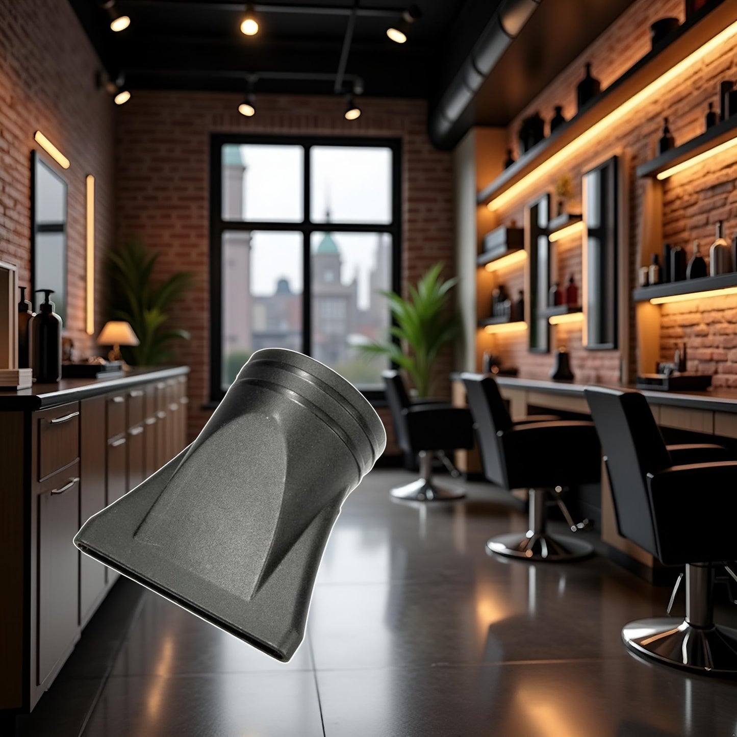 USA imported salon hairdressing concentrator tool for sleek straight hair styling.
