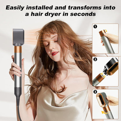 Premium heat resistant hair dryer attachment for fast rough drying hair