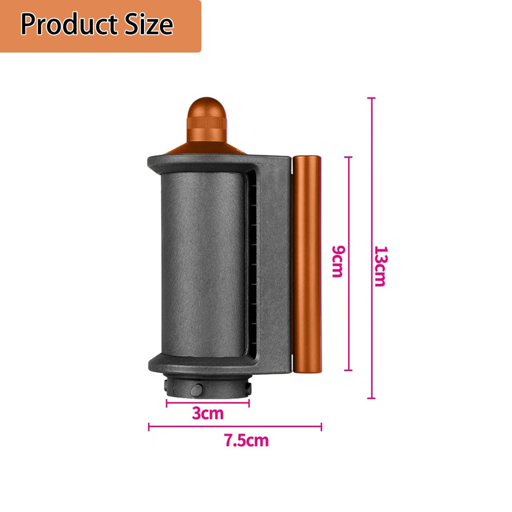 Side profile of smoothing nozzle showing aerodynamic shape