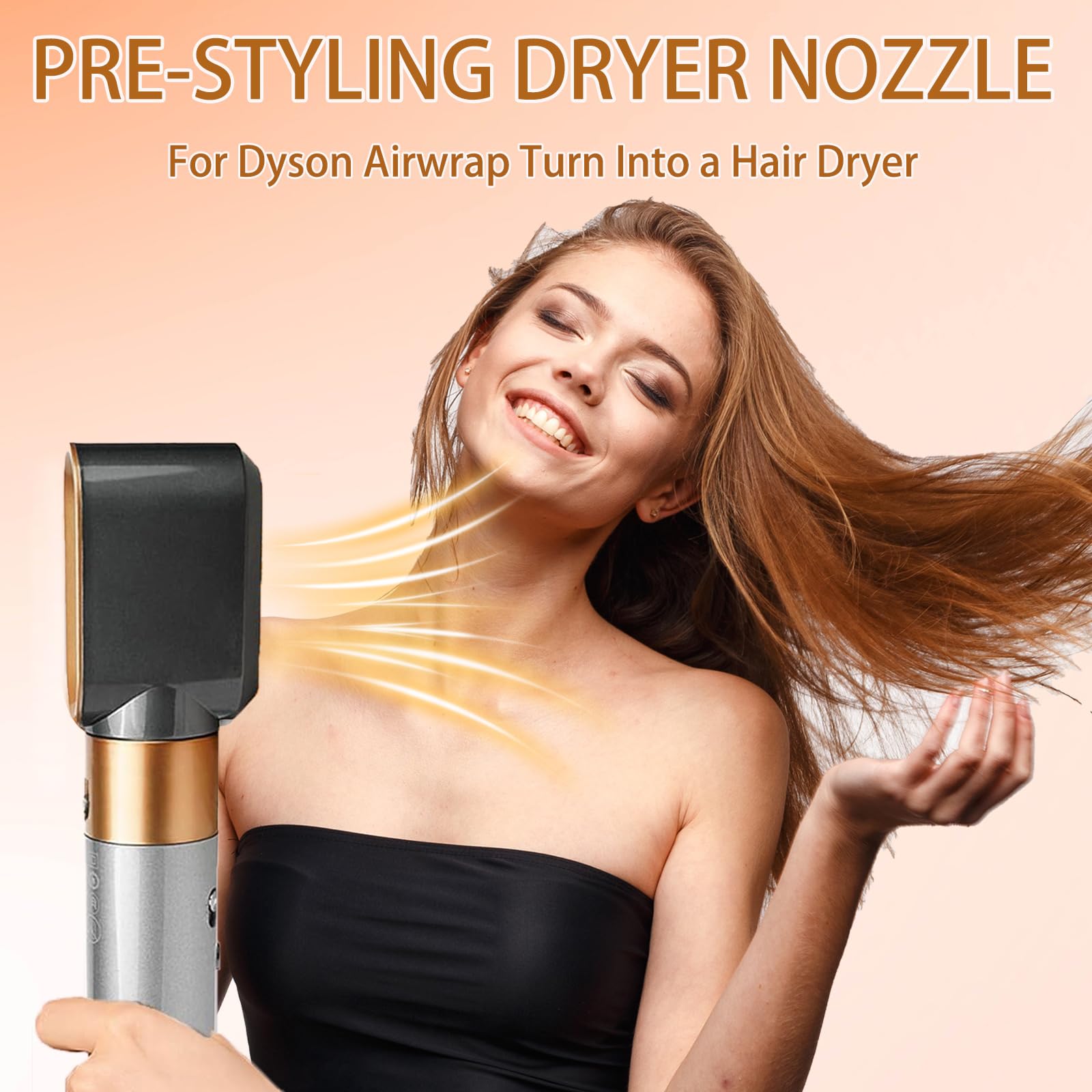 Sygbttq replacement styling nozzle side profile highlighting the precise connection mechanism