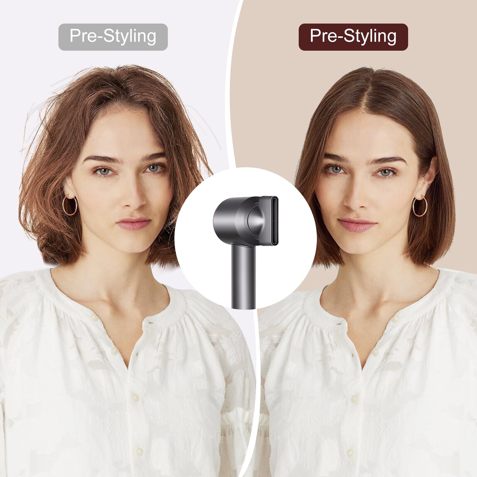 Premium heat resistant replacement attachment for luxury hair dryers displaying the magnetic base.