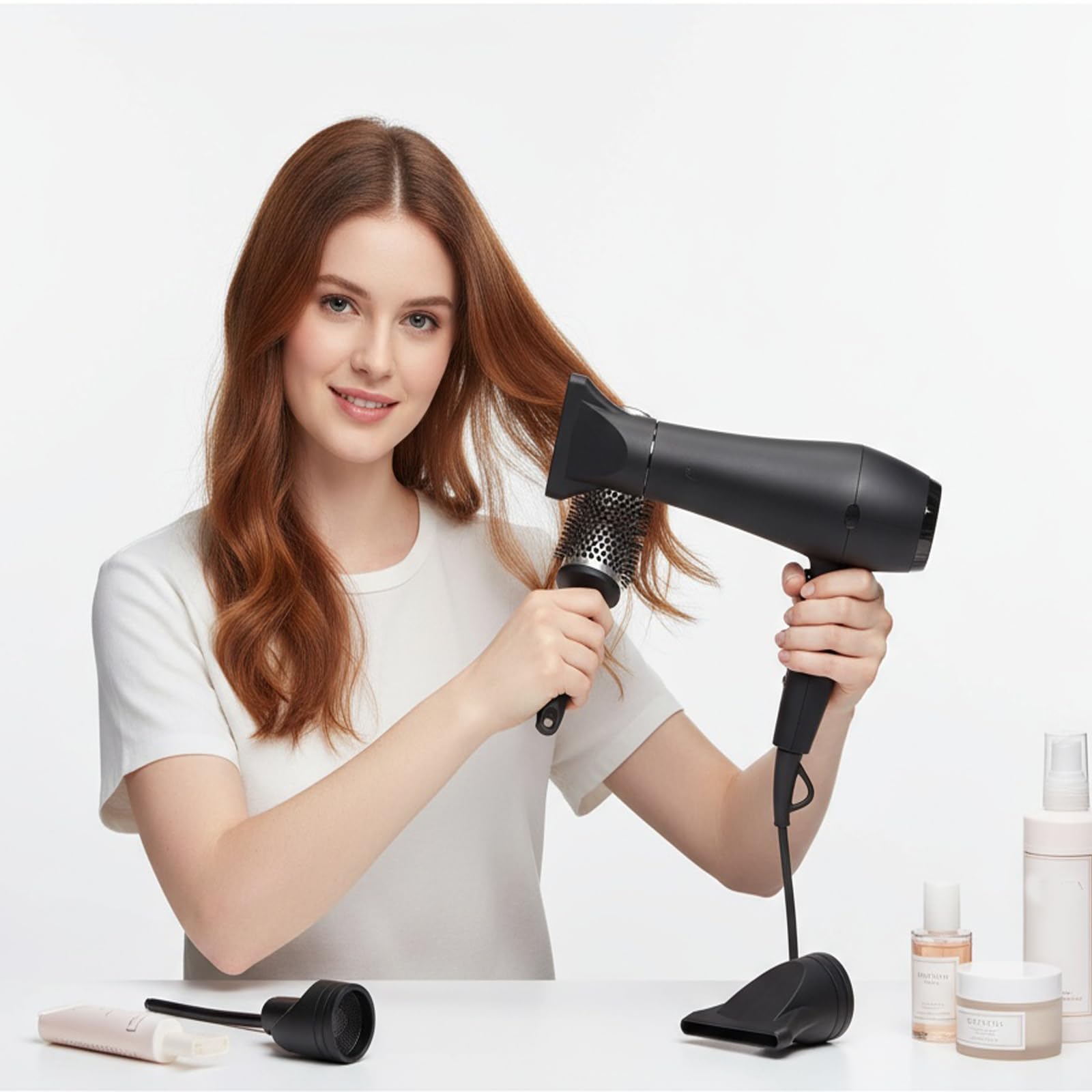 Healeved styling tools pack displaying both replacement attachments clearly.