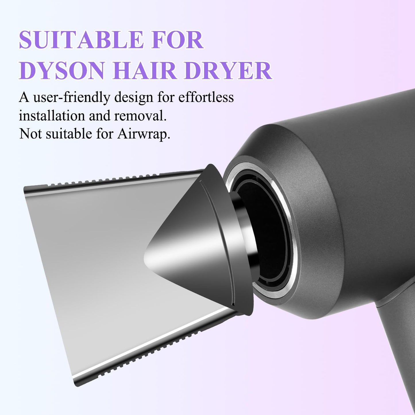 The Afdd concentrator nozzle detached from the dryer