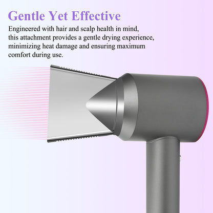 Close up of the high-velocity airflow opening on the nozzle