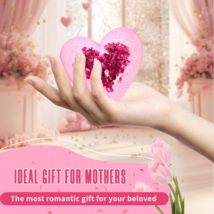Romantic couples home spa relaxation setup utilizing premium handmade bubble bath bombs.
