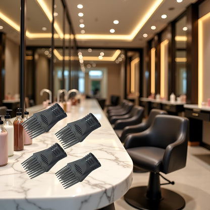 Jinshining comb nozzle attachment for detangling fine hair