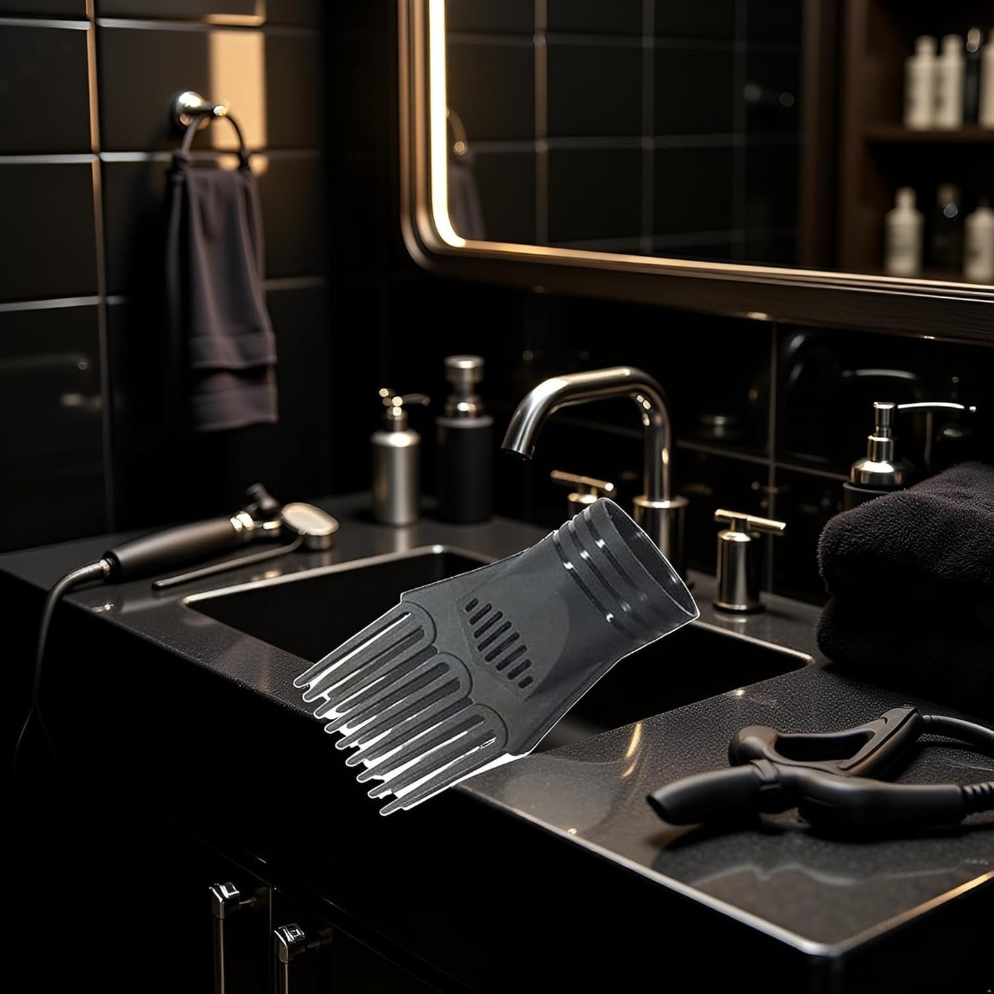 Durable plastic construction of Goudogedc hair styling tool