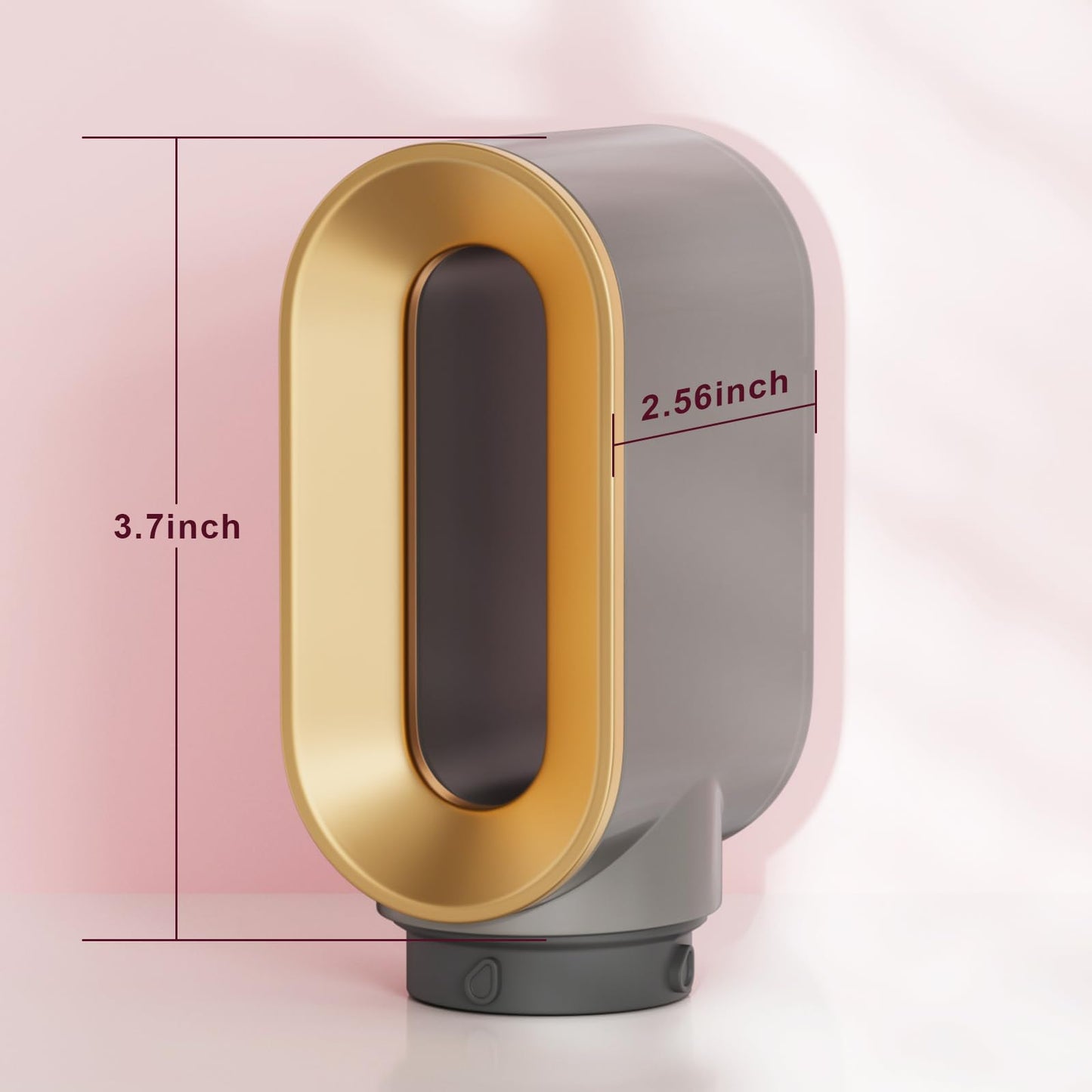 Ewigpower replacement nozzle attached to Dyson Airwrap body