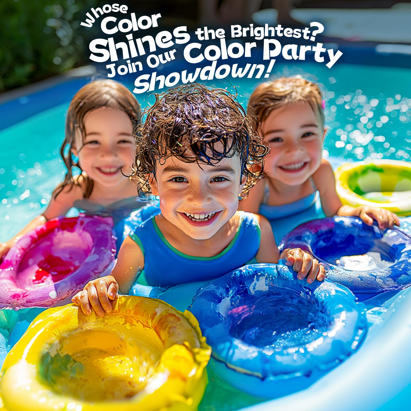 Authentic imported USA educational water play color changing drops for toddlers.