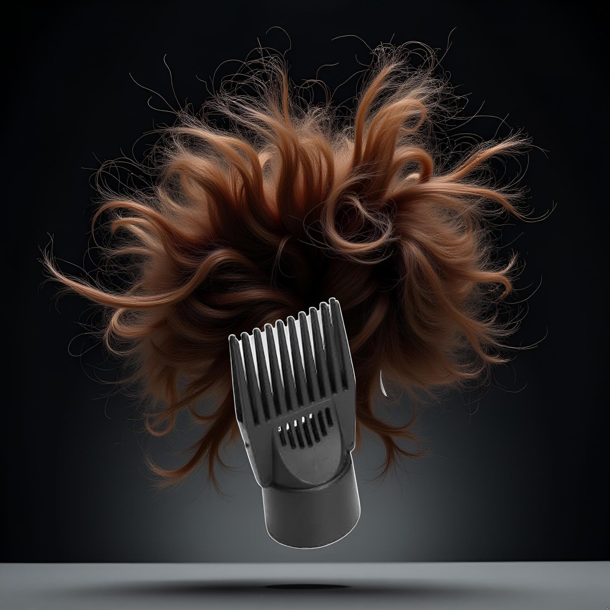 Side profile of ZhangyiHot hair salon styling tool