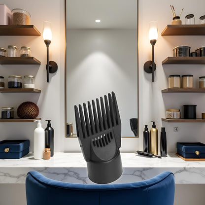 Professional hairdressing blow comb for curly hair