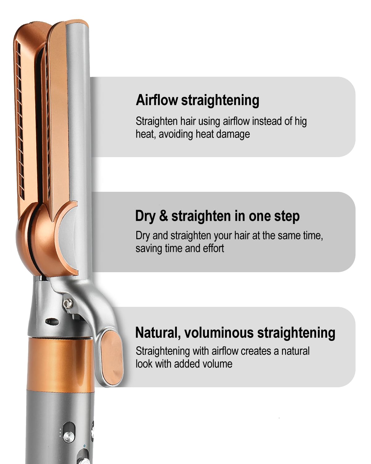 Texovyrax airflow attachment showing connection point for Dyson Airwrap
