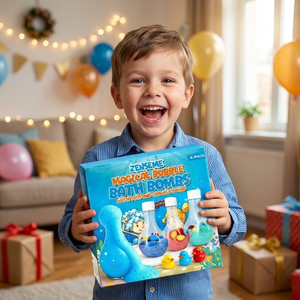 ZenseMe toy ducks revealed inside bath fizz powder