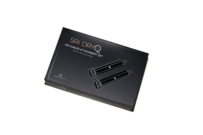 Close up of DryQ curling barrels with Coanda airflow technology