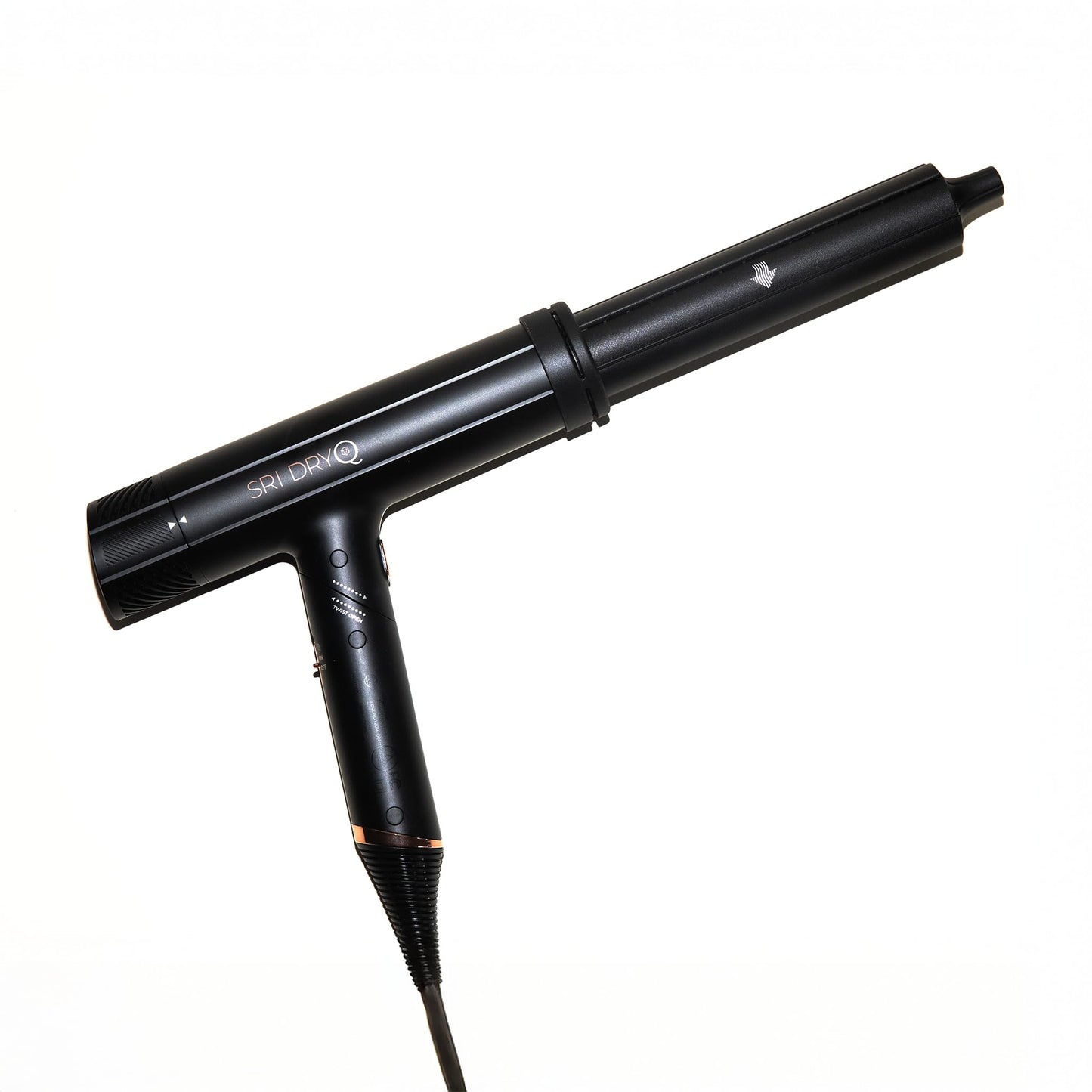 DryQ air styling attachment showing magnetic connection point