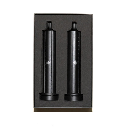 Hair styling result using Skin Research Institute air curler set