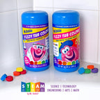 Mr. Bubble bath water coloring tablets packaging details
