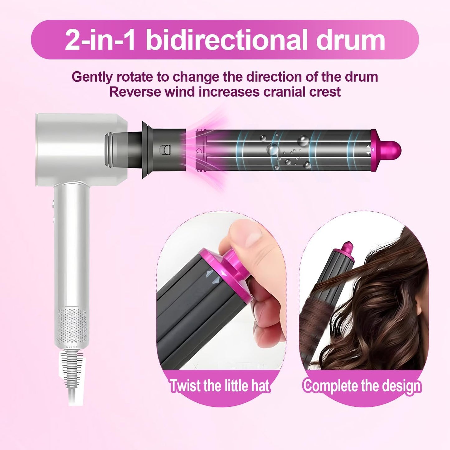 High quality replacement curling attachment for Dyson Airwrap styling system