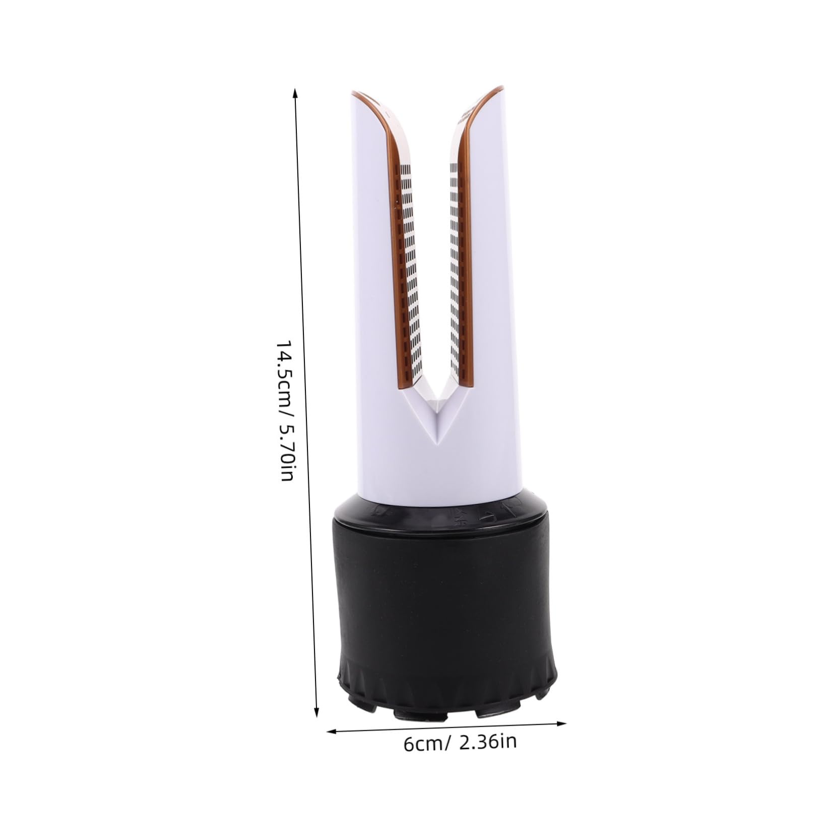 Universal hair dryer nozzle attachment set for salon and home use
