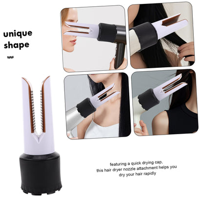 Fomiyes hair dryer attachment showcasing even heat distribution design