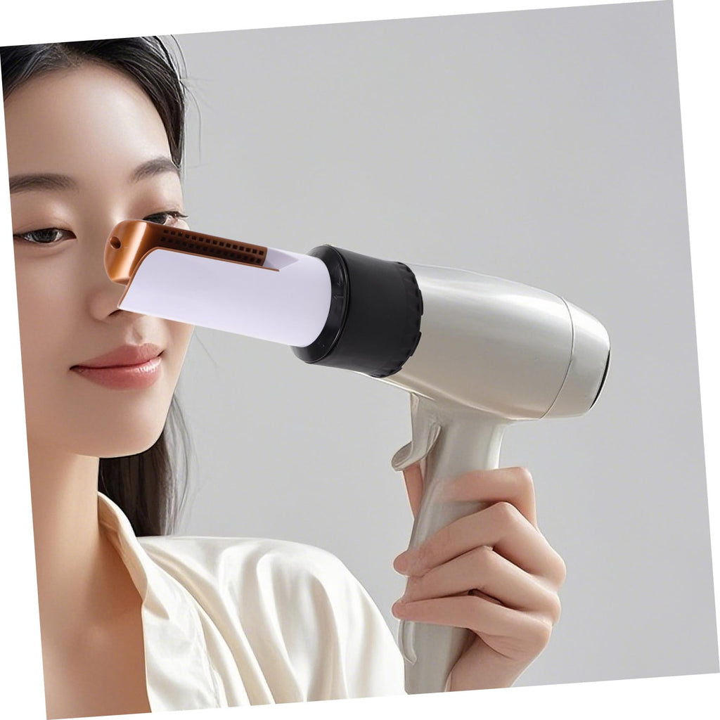 Close up of Fomiyes universal hair dryer accessory for smooth hair