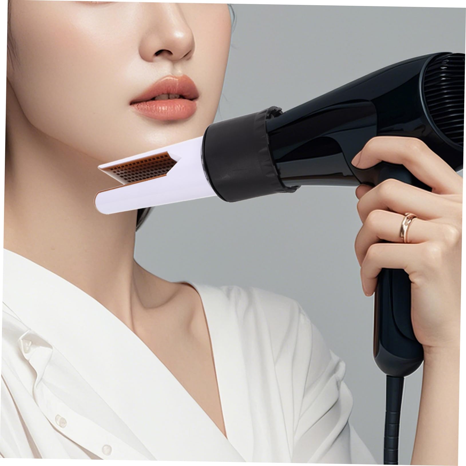 Fomiyes hair dryer nozzle attachment packaging set