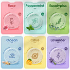 CalmNFiz aromatherapy shower tablets arranged outside box