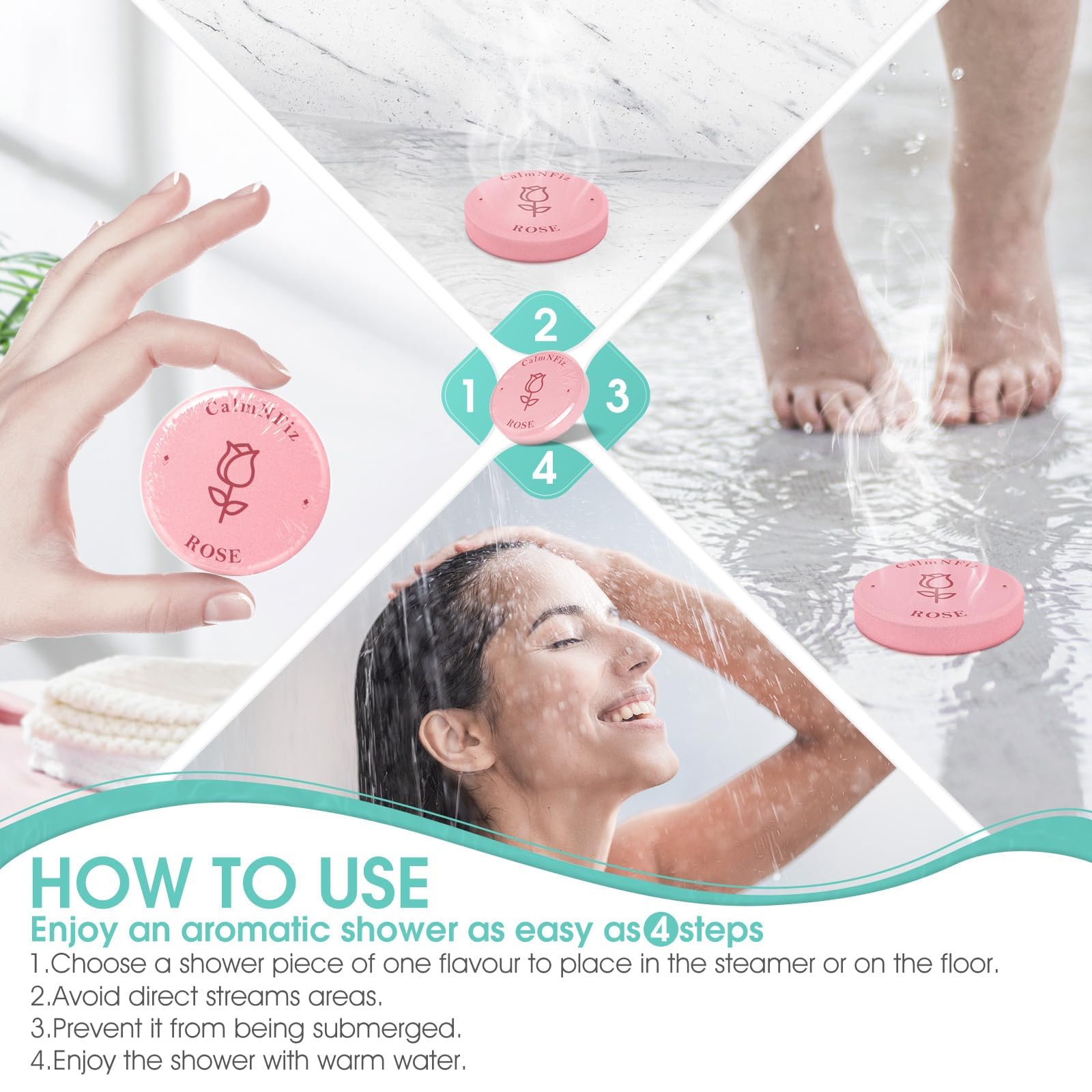 Premium gift box packaging of CalmNFiz relaxation items suitable for special occasions.