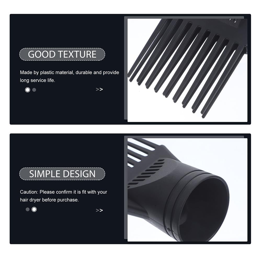 Jizlan heat resistant plastic hair styling tool set