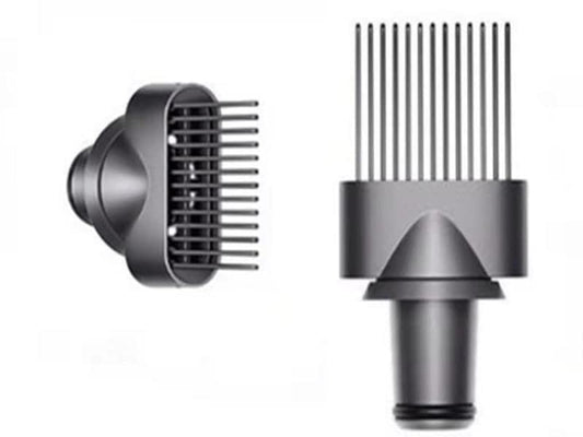 Oysterboy replacement comb attachment showing long prongs for curly hair