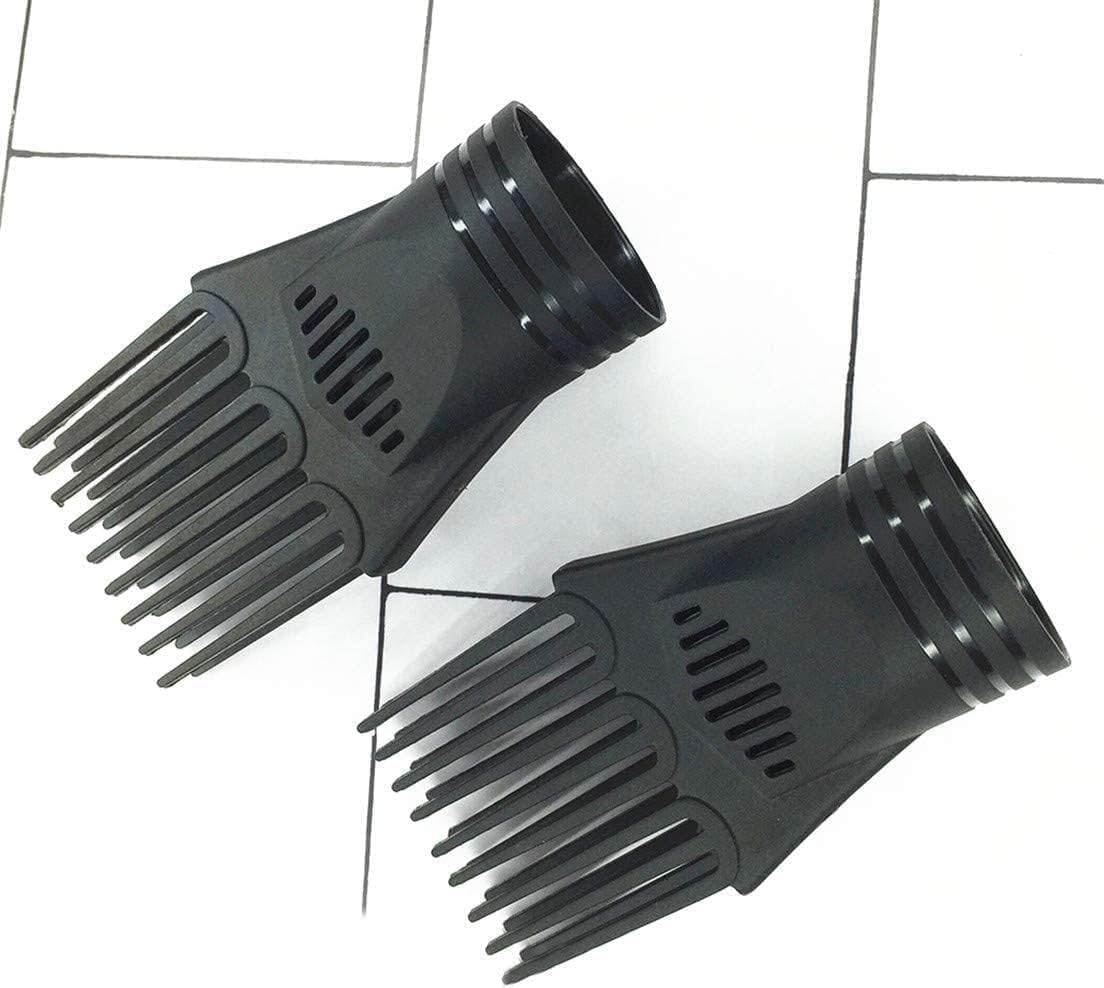 Styling tool for natural hair attached to hair dryer