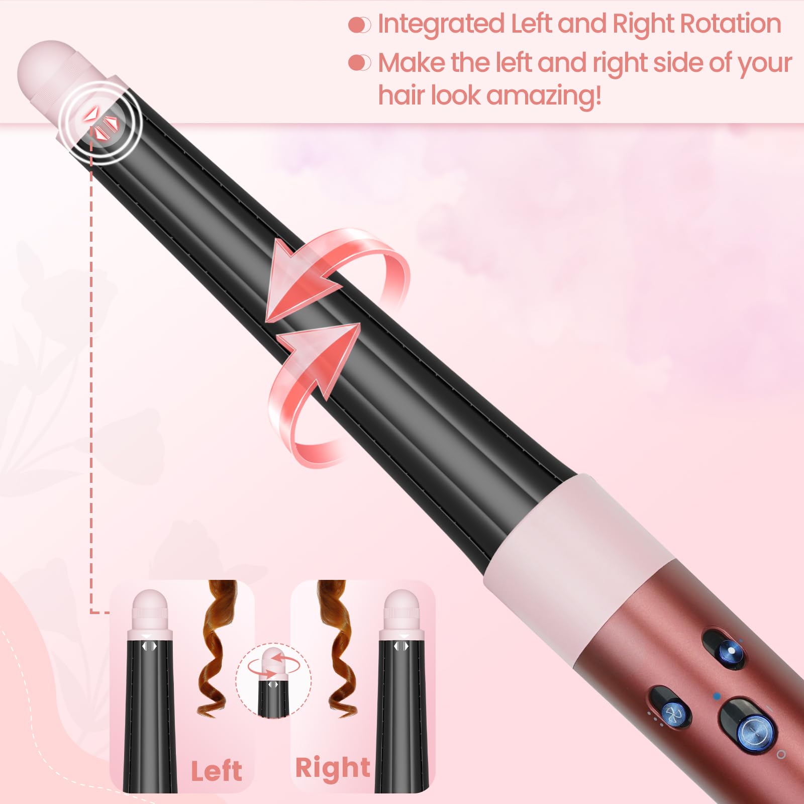 Puregust hair curling accessory for Dyson Airwrap side profile