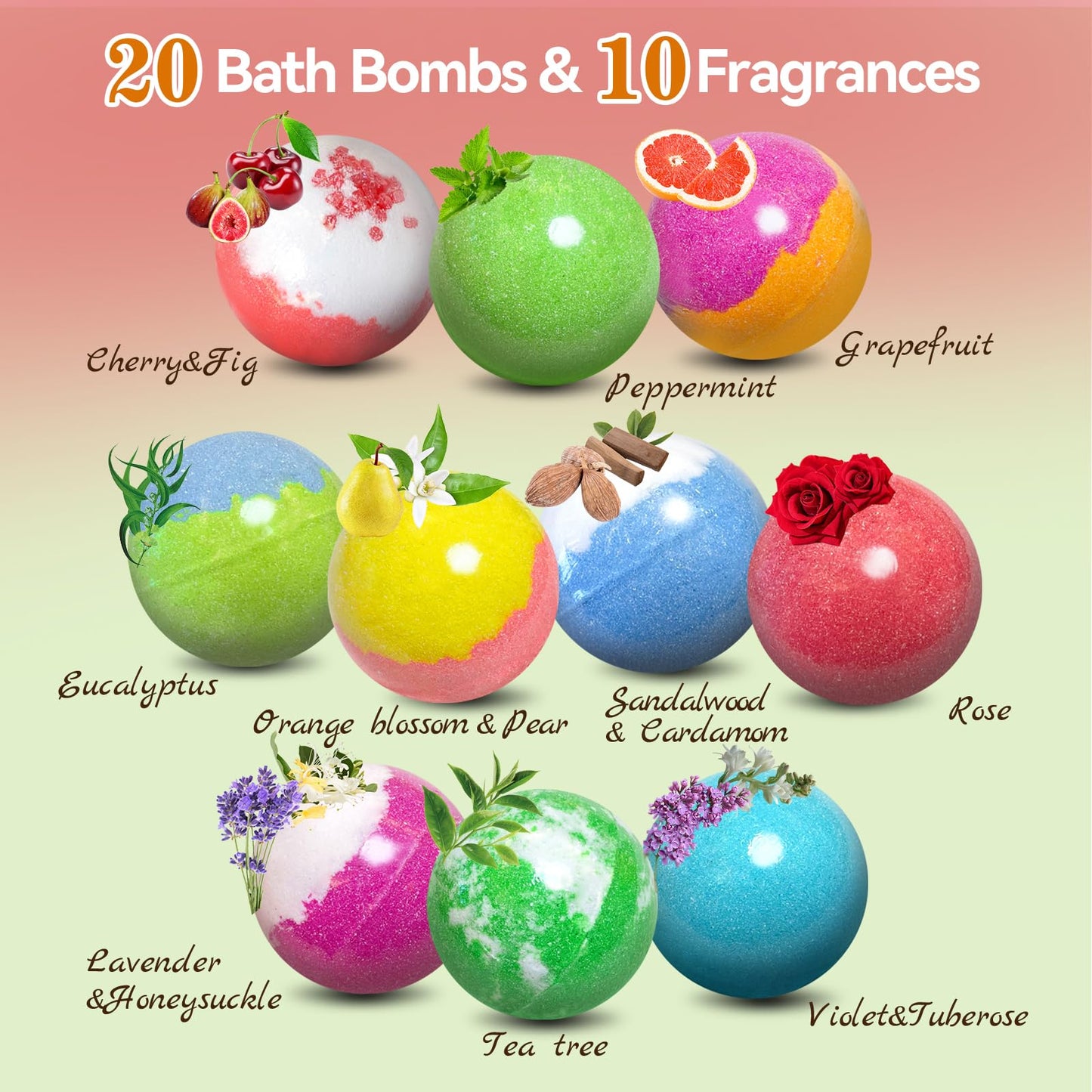 Santrela essential oil bath fizzies dissolving in water to create a vibrant moisturizing bubble bath experience.