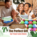 Santrela gift set for women featuring essential oil bath balls