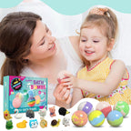 Lisotera kids bubble bath bombs arranged neatly