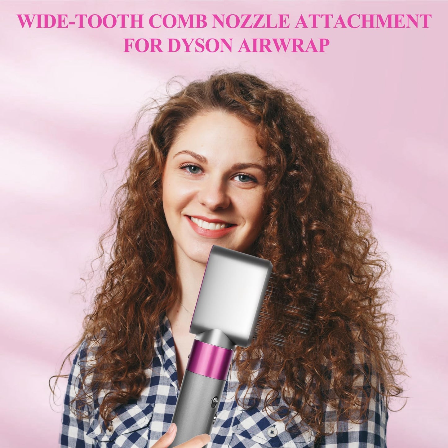 Dyson Airwrap compatible comb attachment side profile