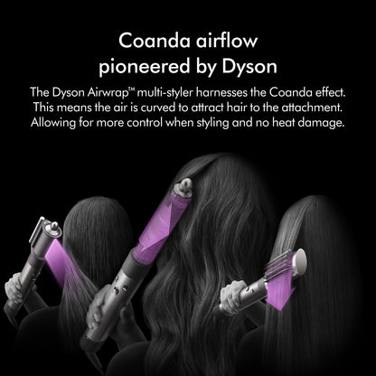Dyson Airwrap storage case and included styling accessories.