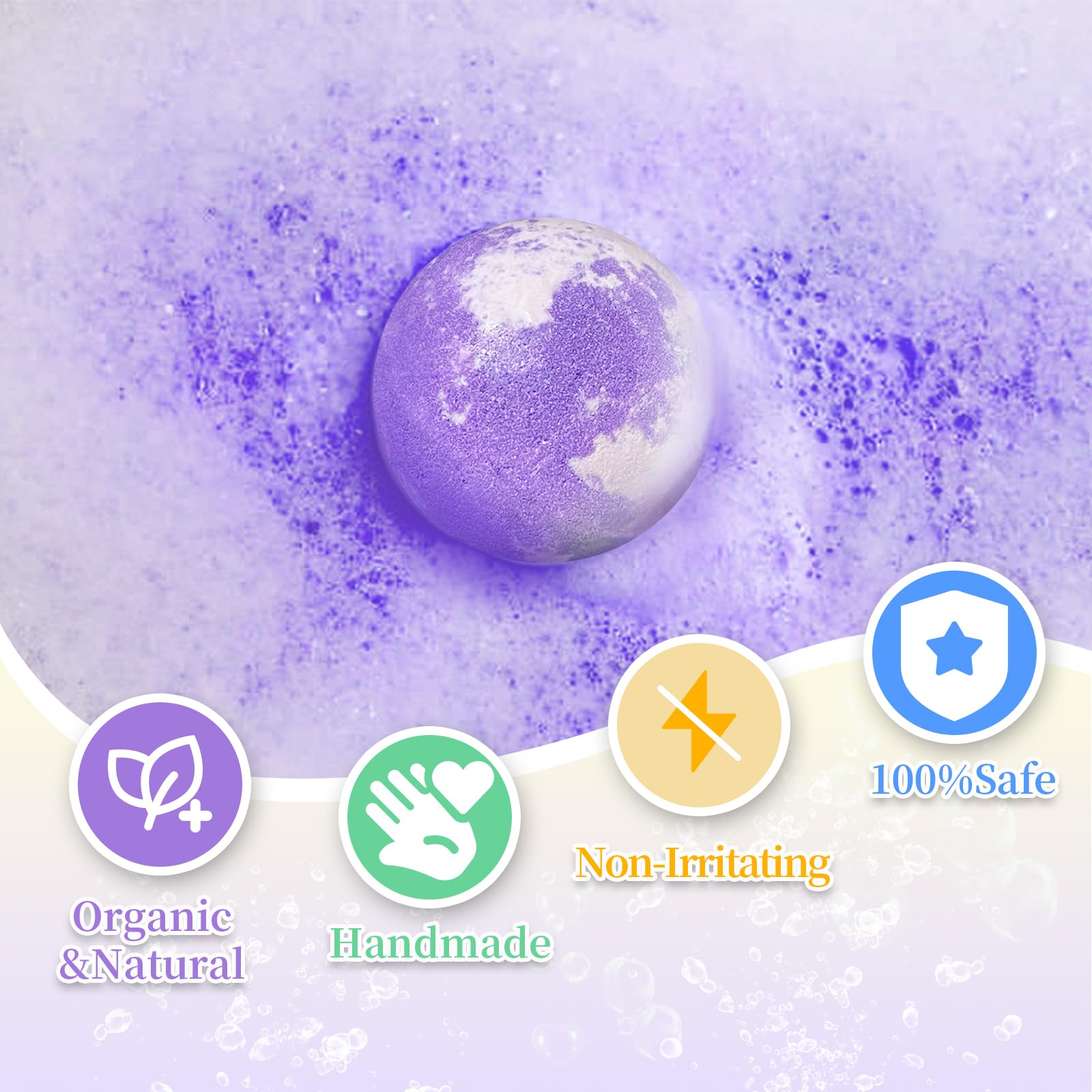 Premium imported children bubble bath balls revealing hidden animal toy prizes