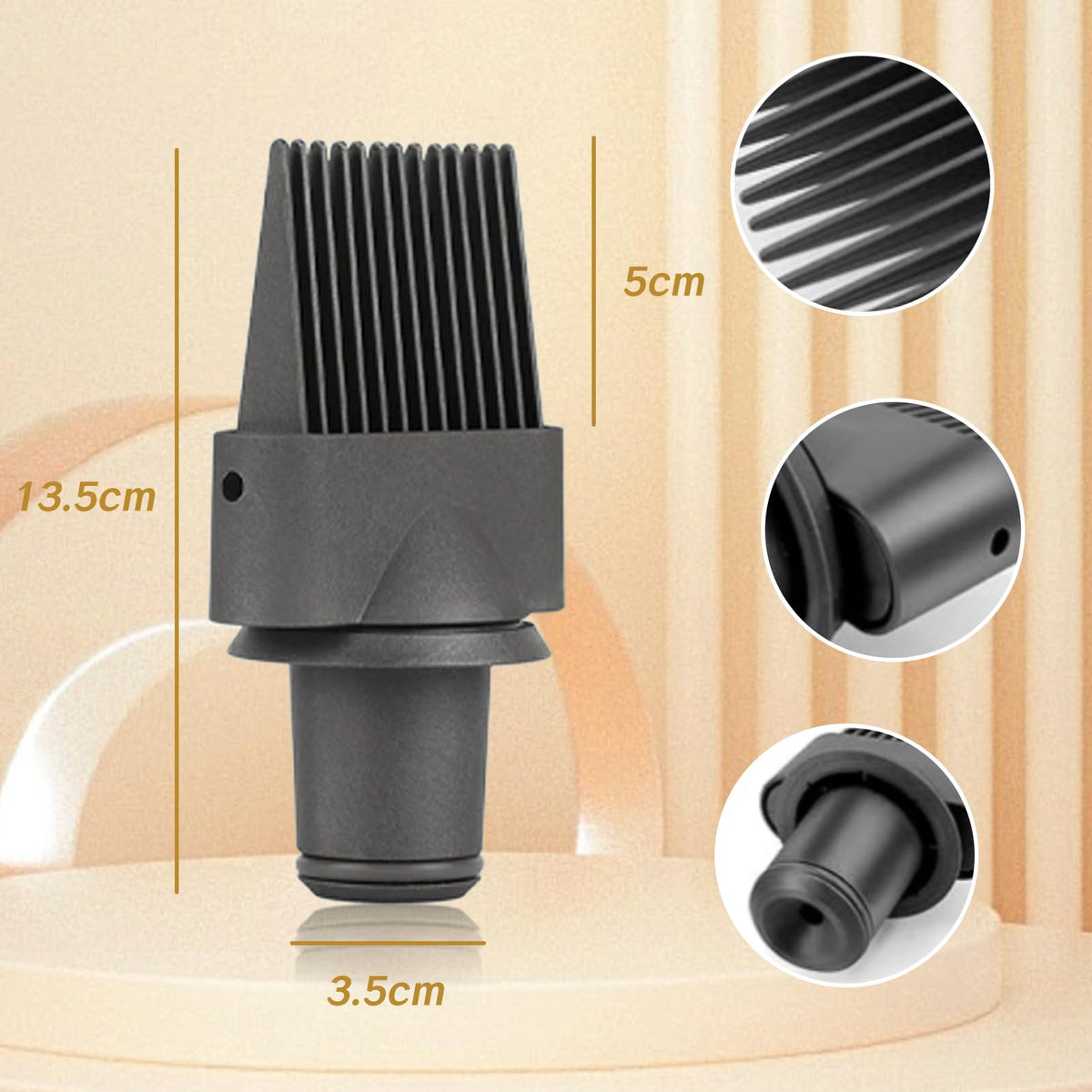 Sumaxpro hair dryer attachment in packaging with professional accessories
