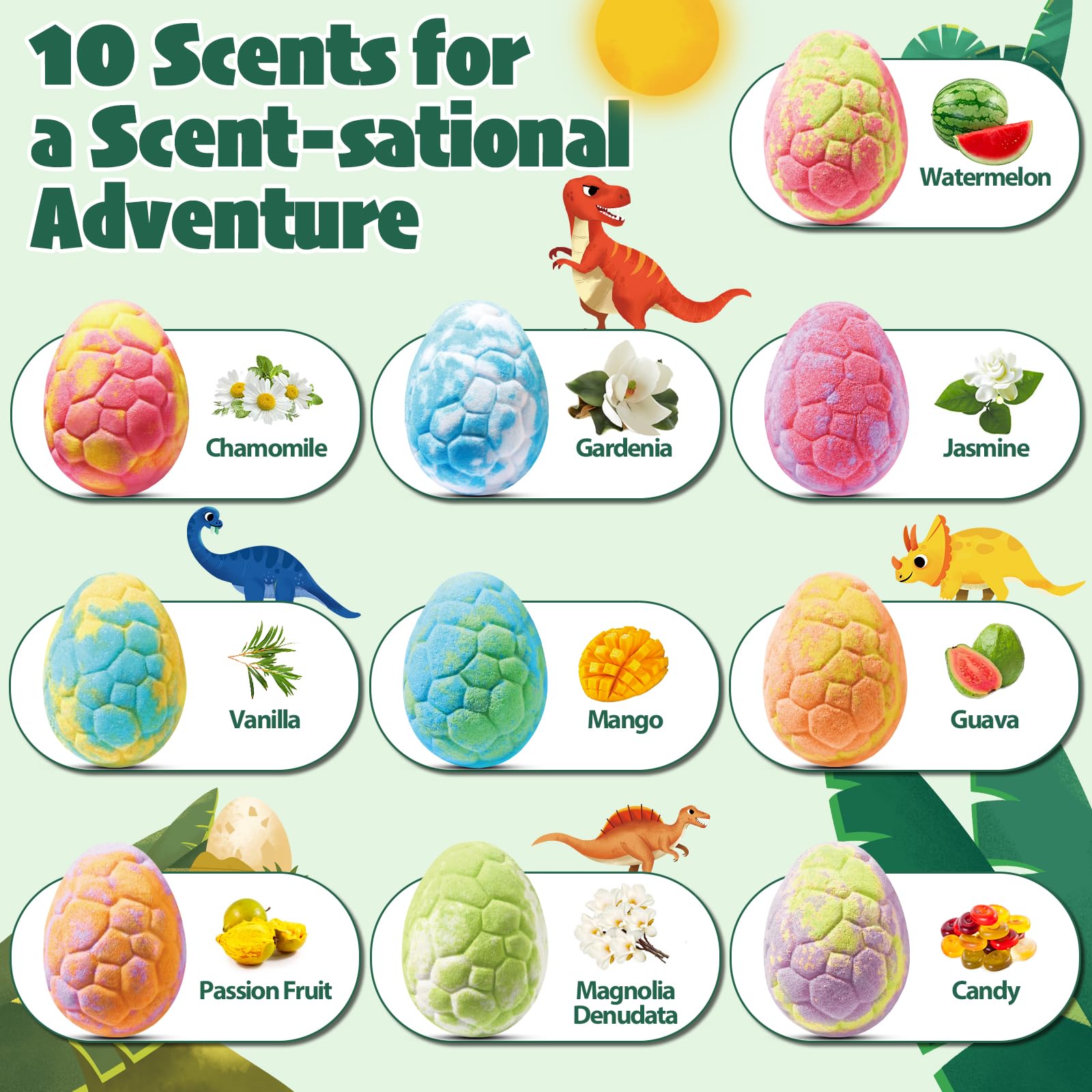 Kid safe non staining jurafizz bath bombs colorful water display inside a bathtub